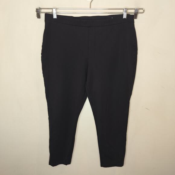 Chico's Ponte Knit Ankle Pants Pull On Skinny - Picture 1 of 7